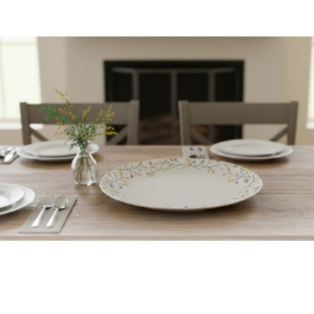 Pottery Barn Christmas Winter Caribou Holiday Oval Serving Platter 16.25″
